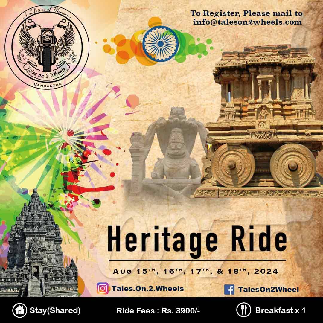 Heritage Ride poster