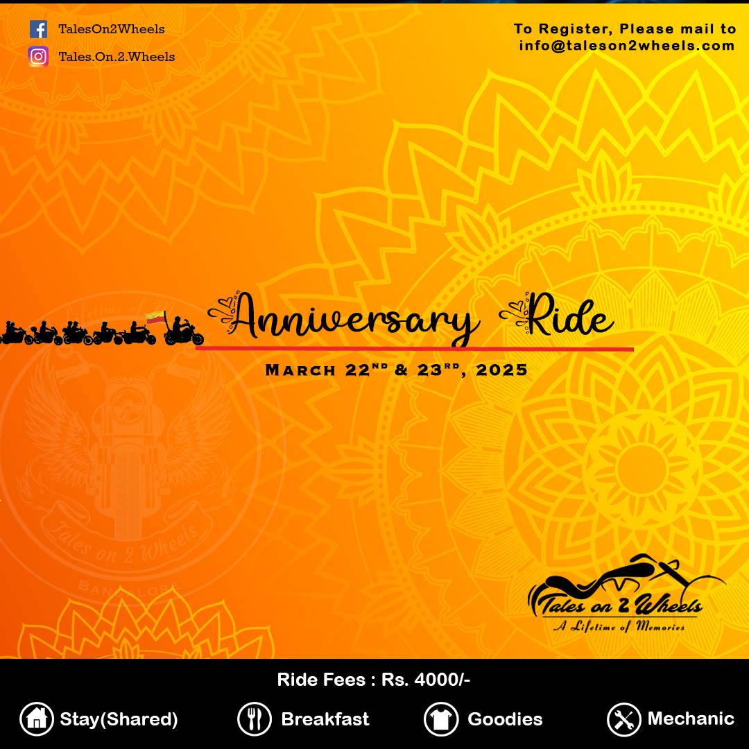 Anniversary Ride poster